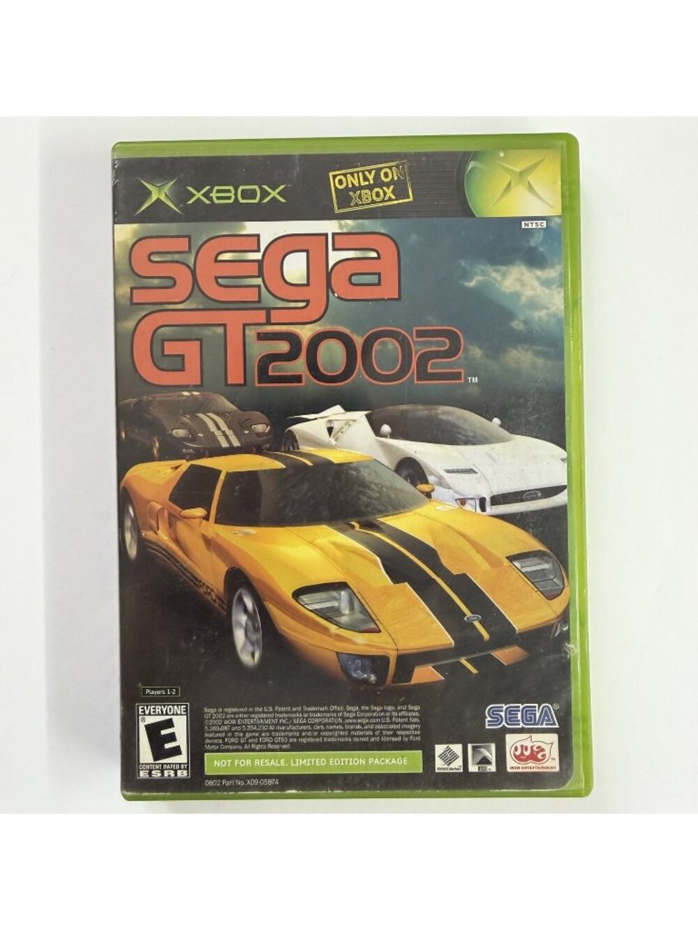 Sega GT 2002 & JSRF Jet Set Radio Future - Xbox - CIB w/Manual